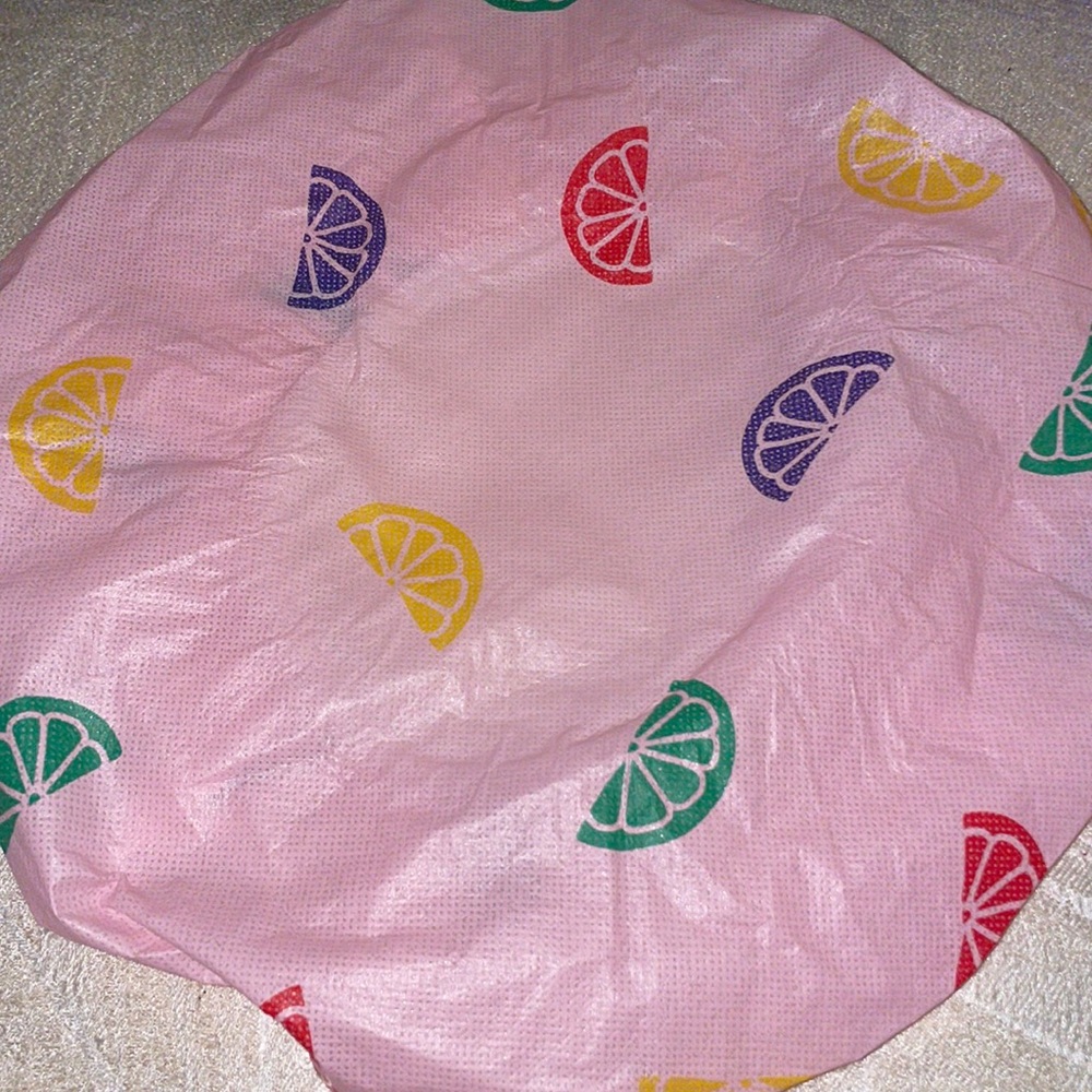 3 shower Conditioner caps pink NWT